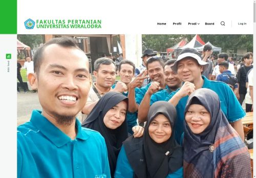 Website Fakultas Pertanian