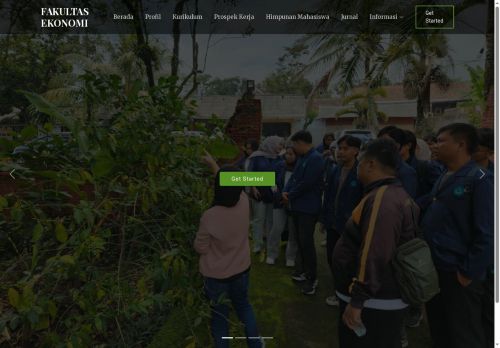 Website Fakultas Ekonomi
