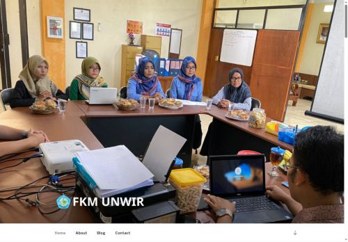 Website Fakultas Kesehatan Masyarakat