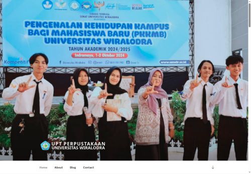 Website UPT Perpustakaan