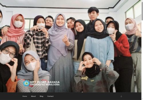 Website UPT Pusat Bahasa