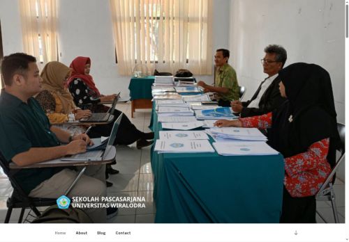 Website Sekolah Pascasarjana